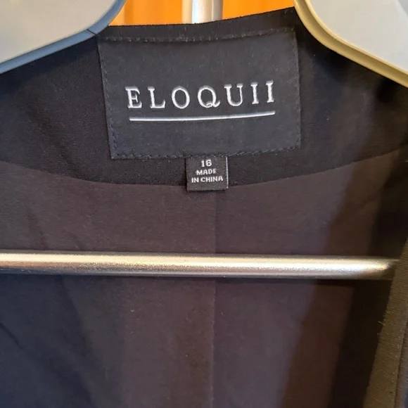 Eloquii Women's Classic Black Blazer size 16. Great condition. - Picture 2 of 2